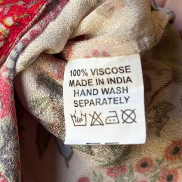 NWOT Benares Shirt/Dress Floral Tunic - Picture 10 of 11